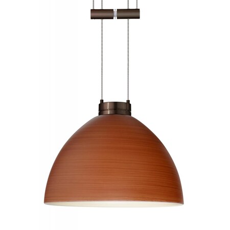 Besa Lighting Besa Pendant Brella Bronze Cherry 1x50W Halogen 1XA-4679CH-BR